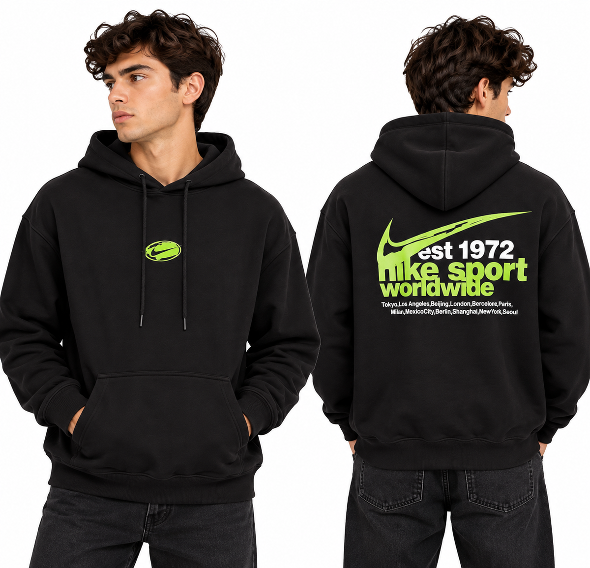 Nike Sport Worldwide Graphic Hoodie