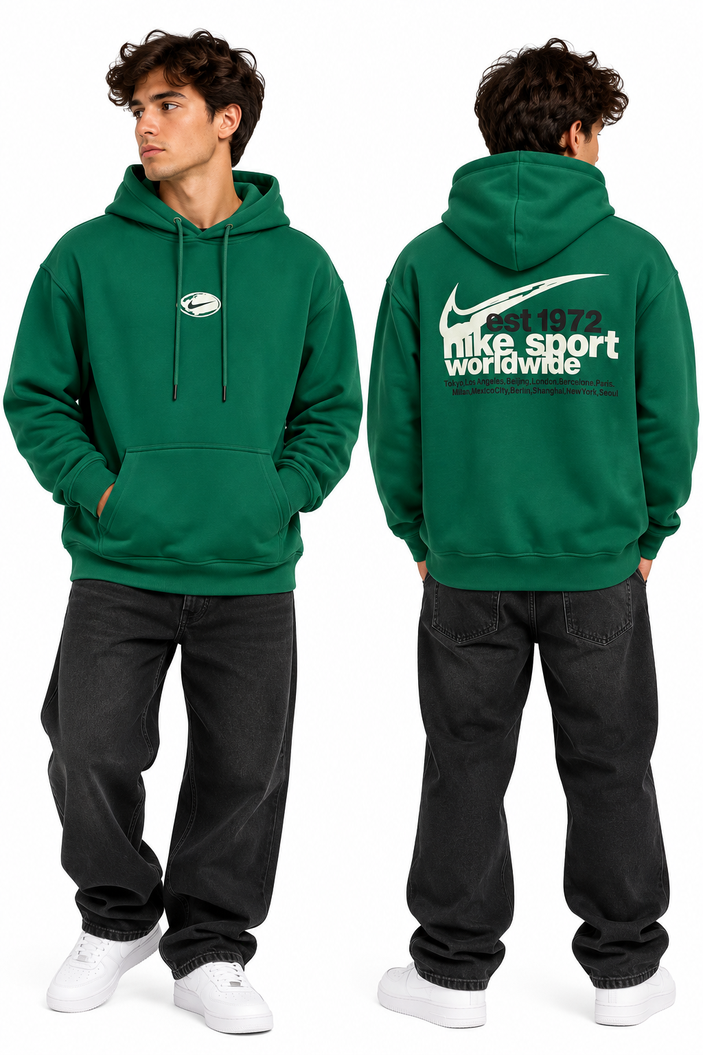 Nike Sport Worldwide Graphic Hoodie