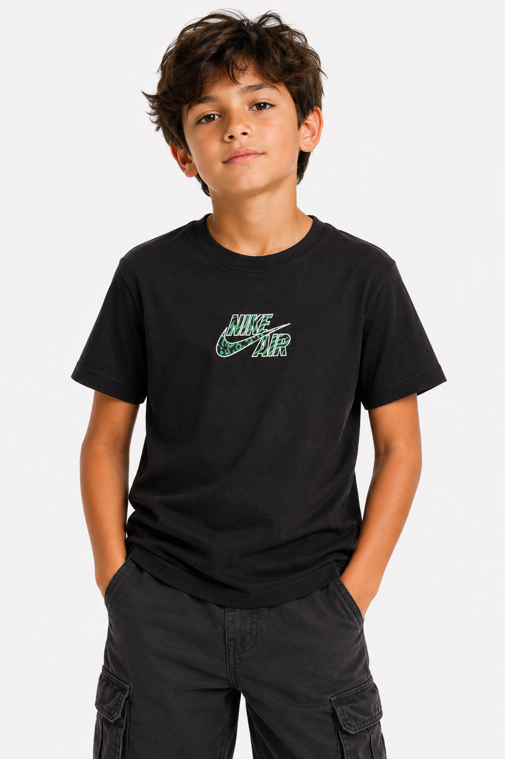 Kids Nike Slogan Graphic T-Shirt