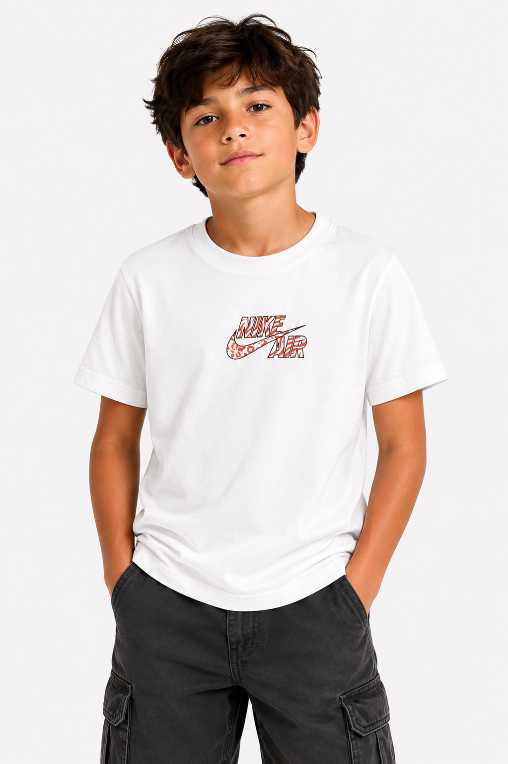 Kids Nike Slogan Graphic T-Shirt
