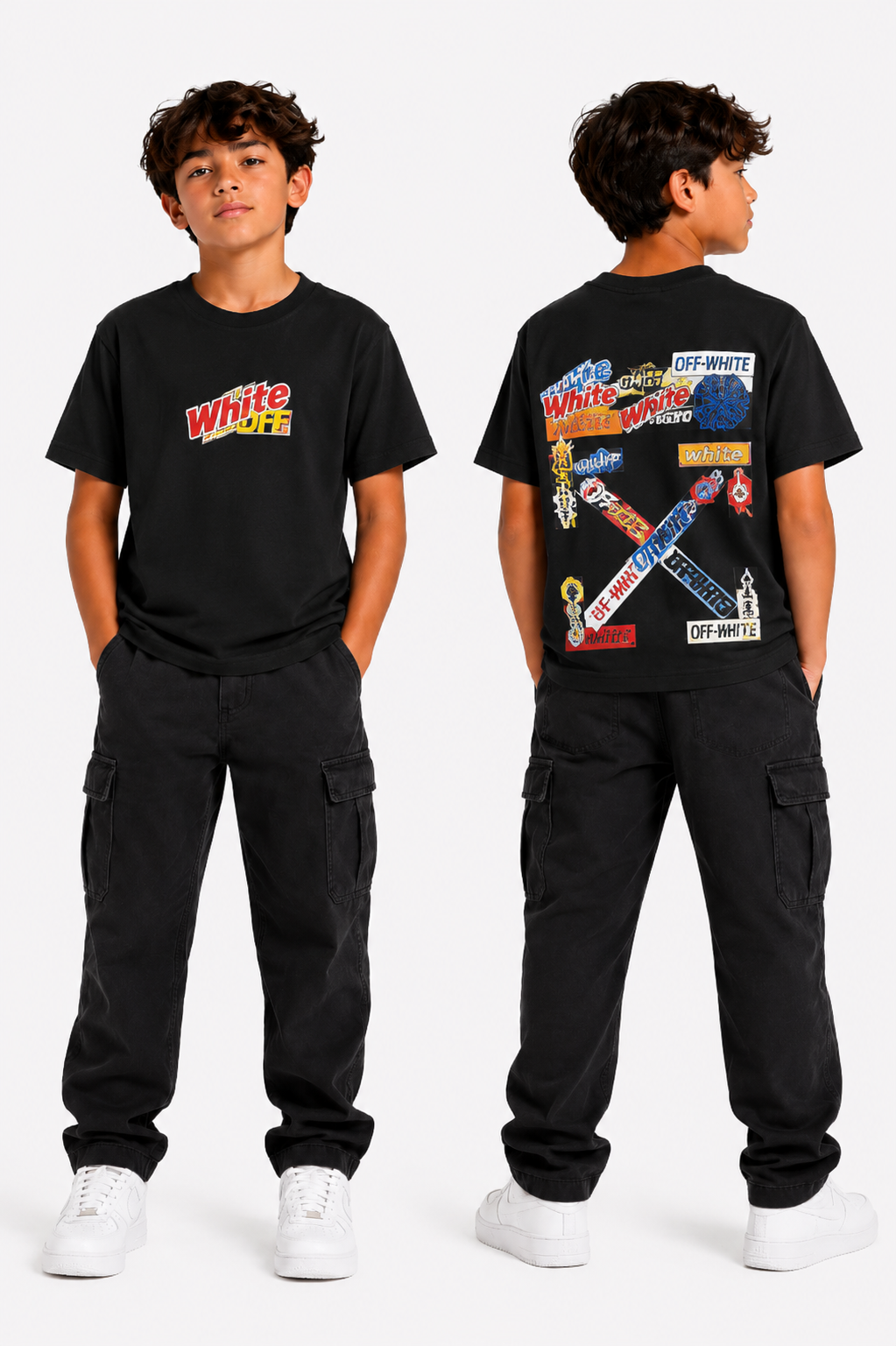 Kids Off-White Graphic T-Shirt