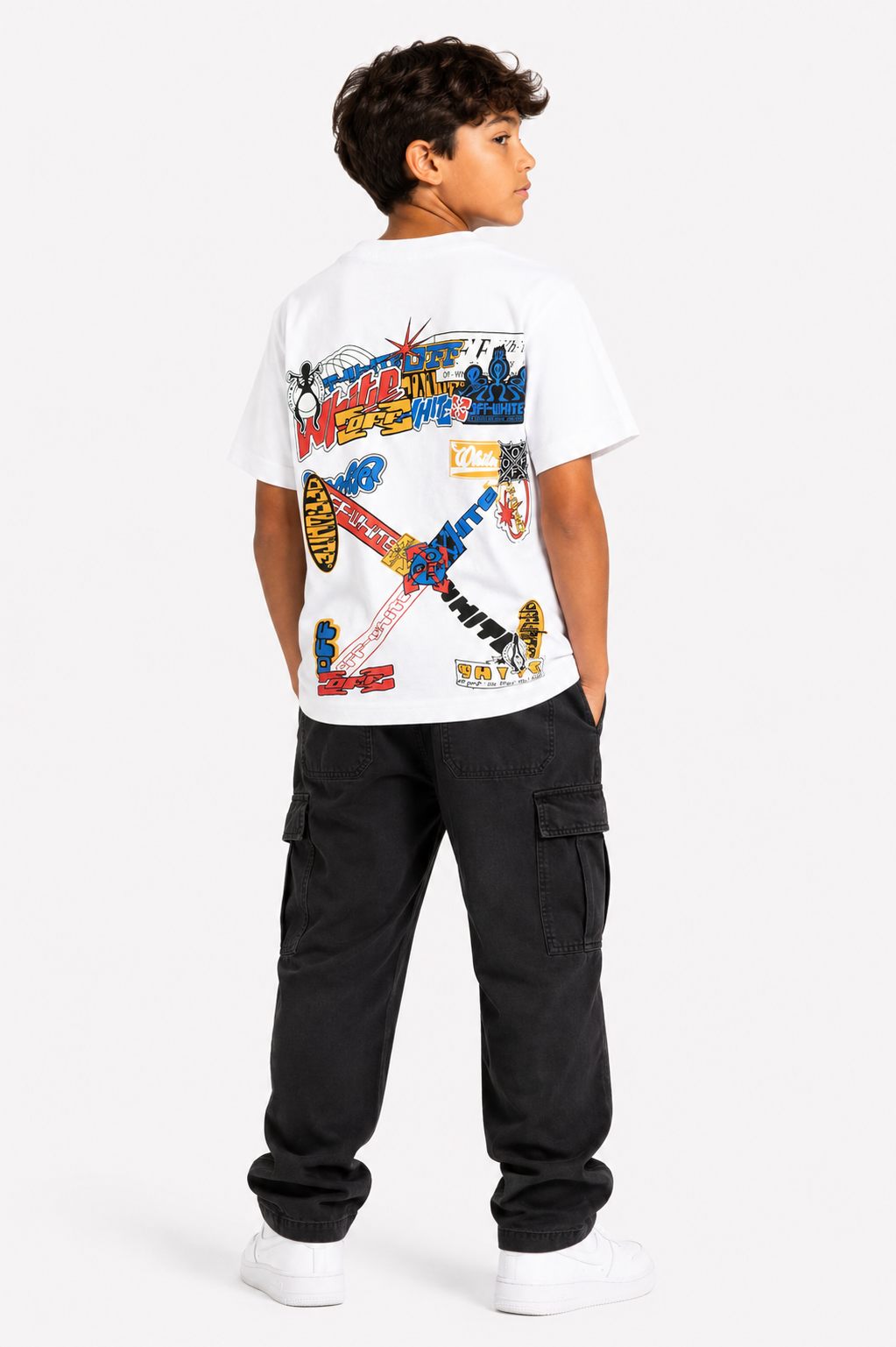 Kids Off-White Graphic T-Shirt