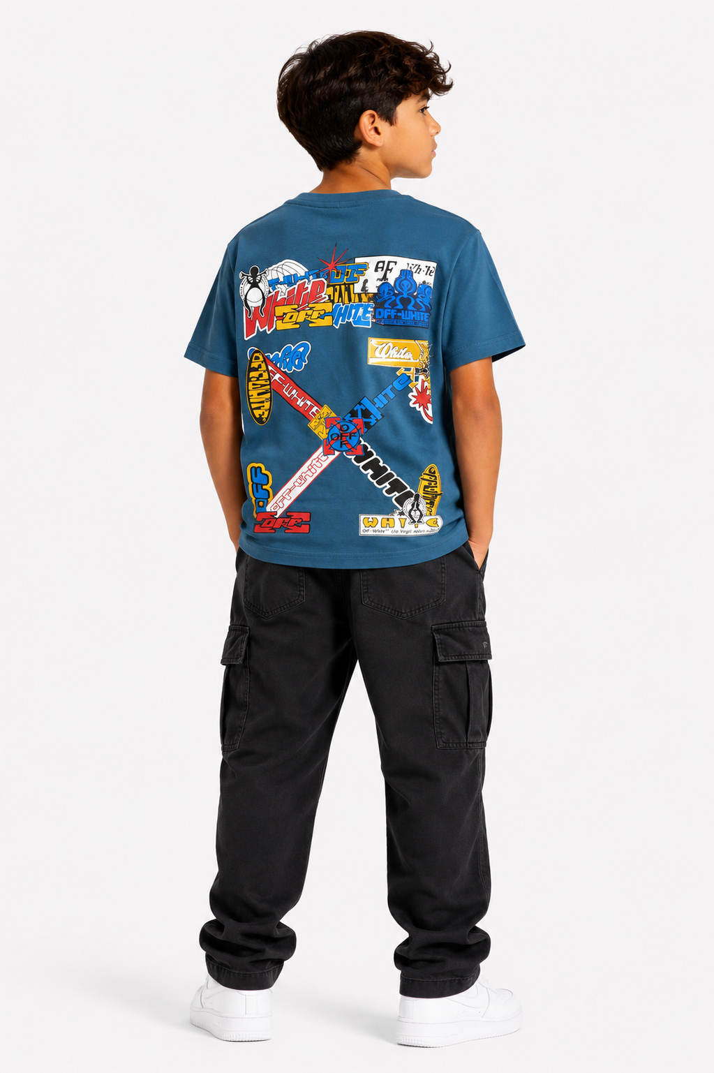 Kids Off-White Graphic T-Shirt