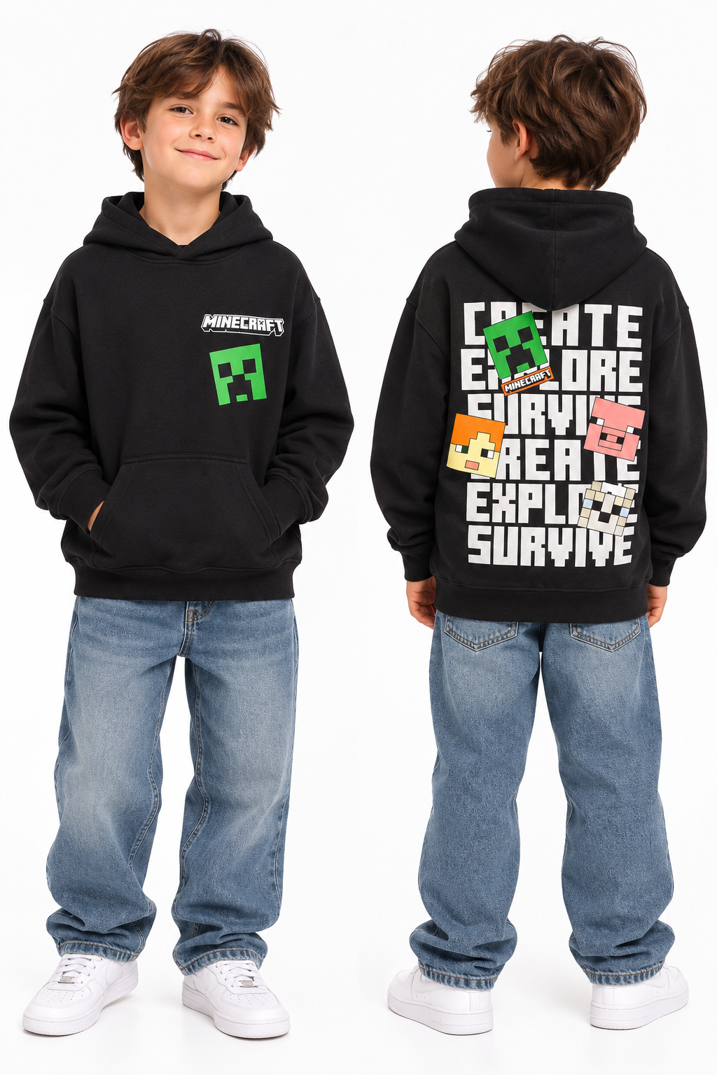 Kids Minecraft Hoodie