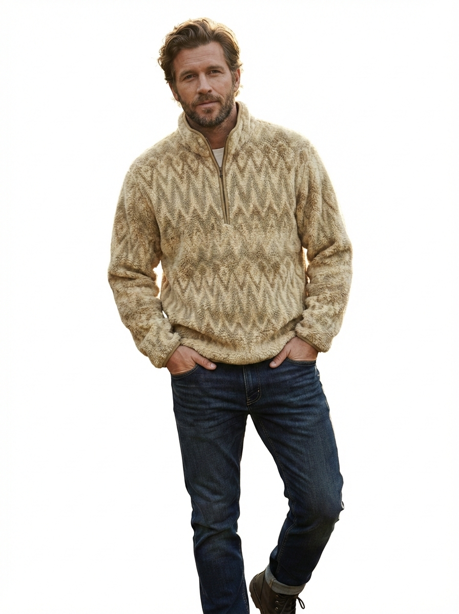 OldNavy Sherpa Half-Zip Pullover