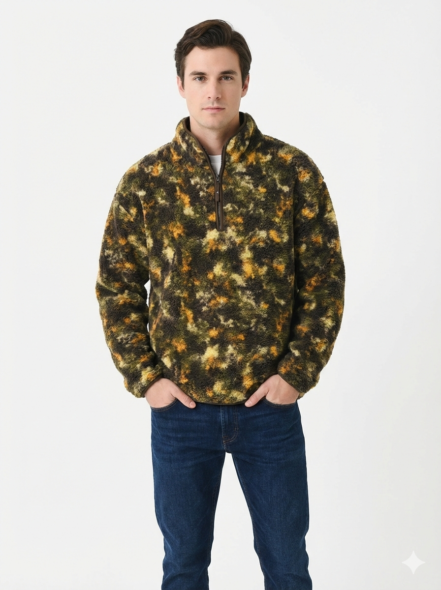 OldNavy Sherpa Half-Zip Pullover