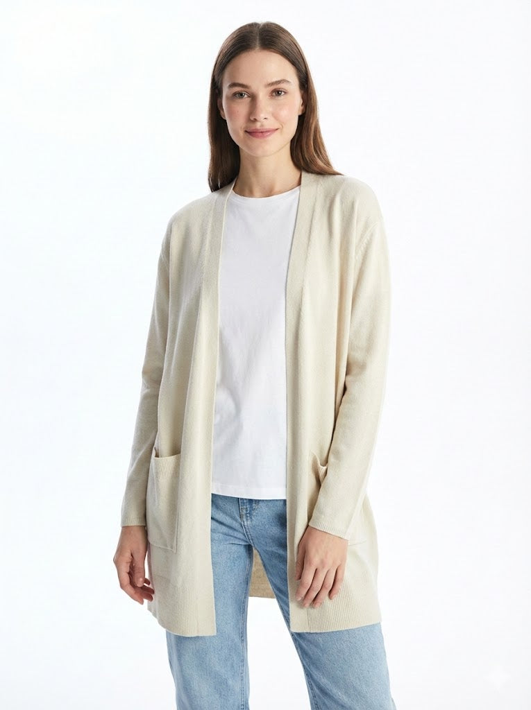 H&M Pocketed Open Cardigan
